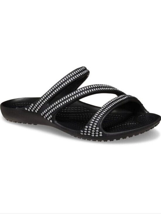 NWT – Crocs Women’s Kadee II Jewels Sandal Black – Size 10