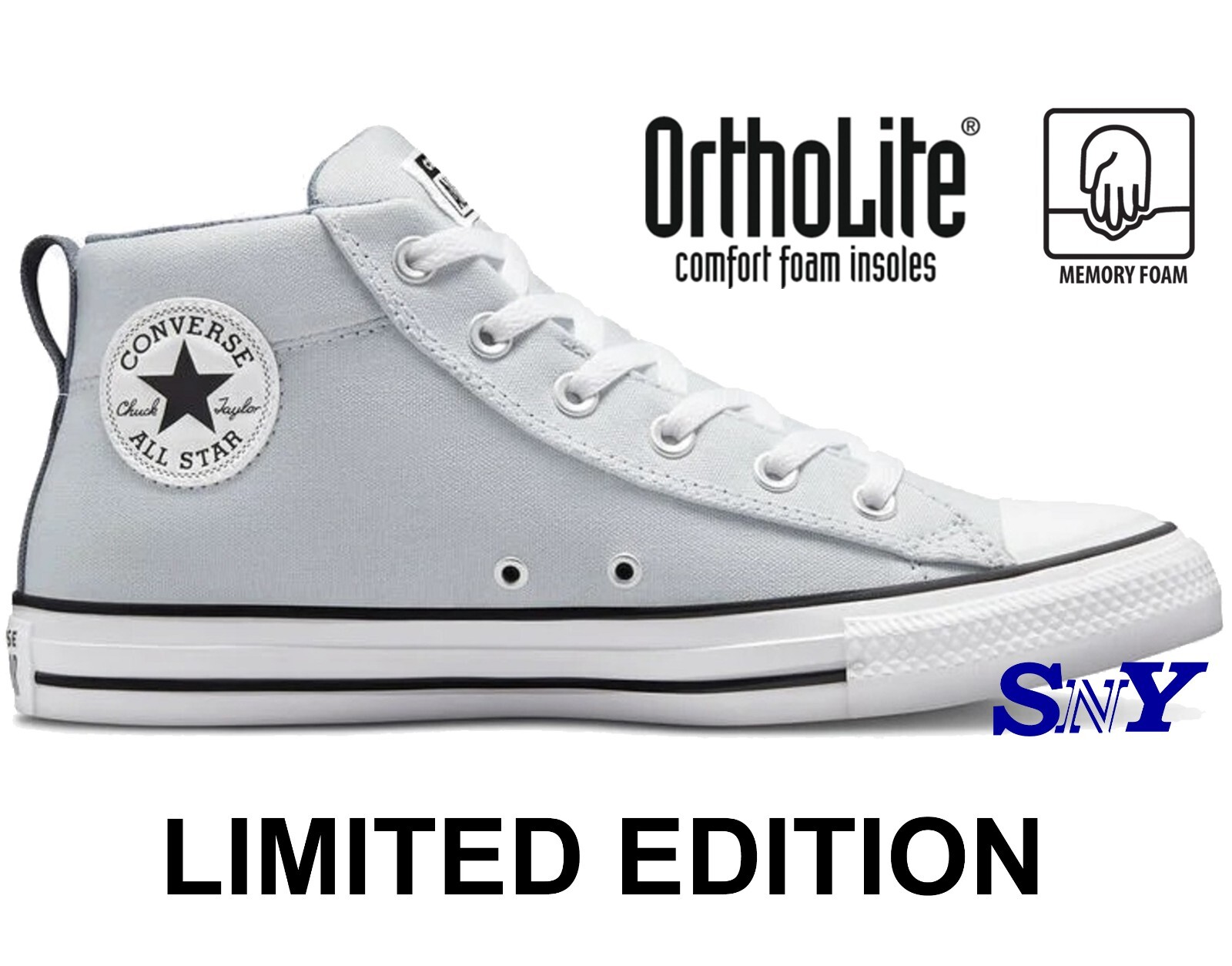 CONVERSE Chuck Taylor All Star Street Summer Tone Ortholite Insole Men’s Shoes
