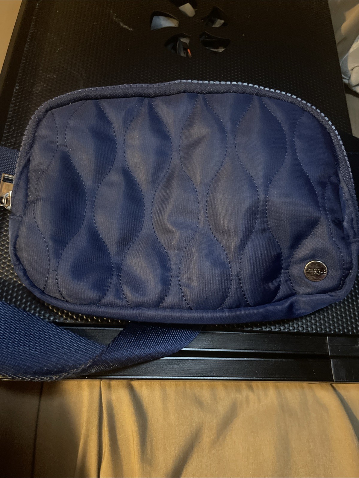 Studio NYC Blue Belt Bag Crossbody Sling Adjustable Strap