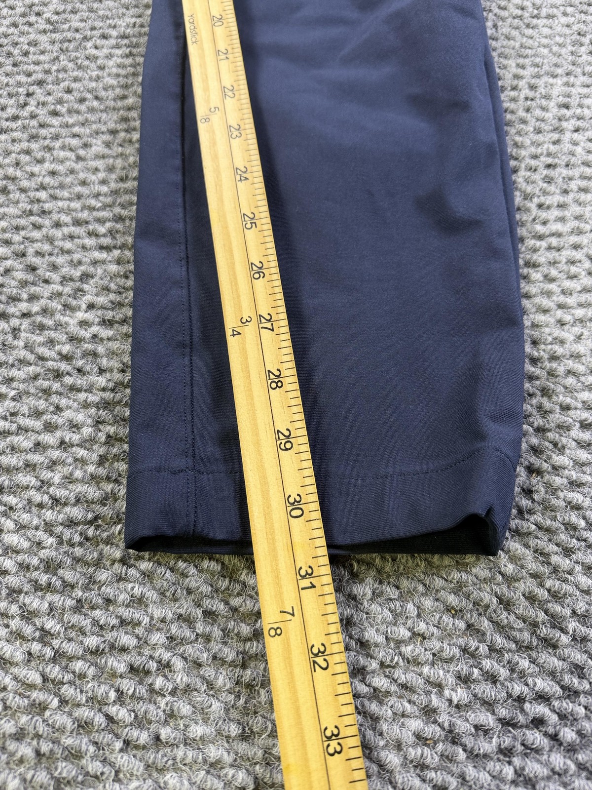 Lululemon Pants Mens 32×32 Blue Chino Slim Stretch Straight Leg Casual Travel