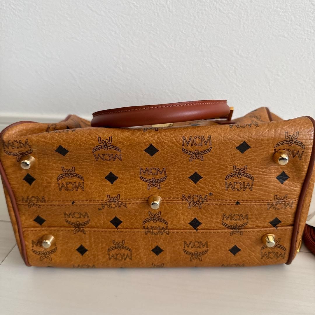 MCM Mini Boston Bag Bag Shoulder 2way