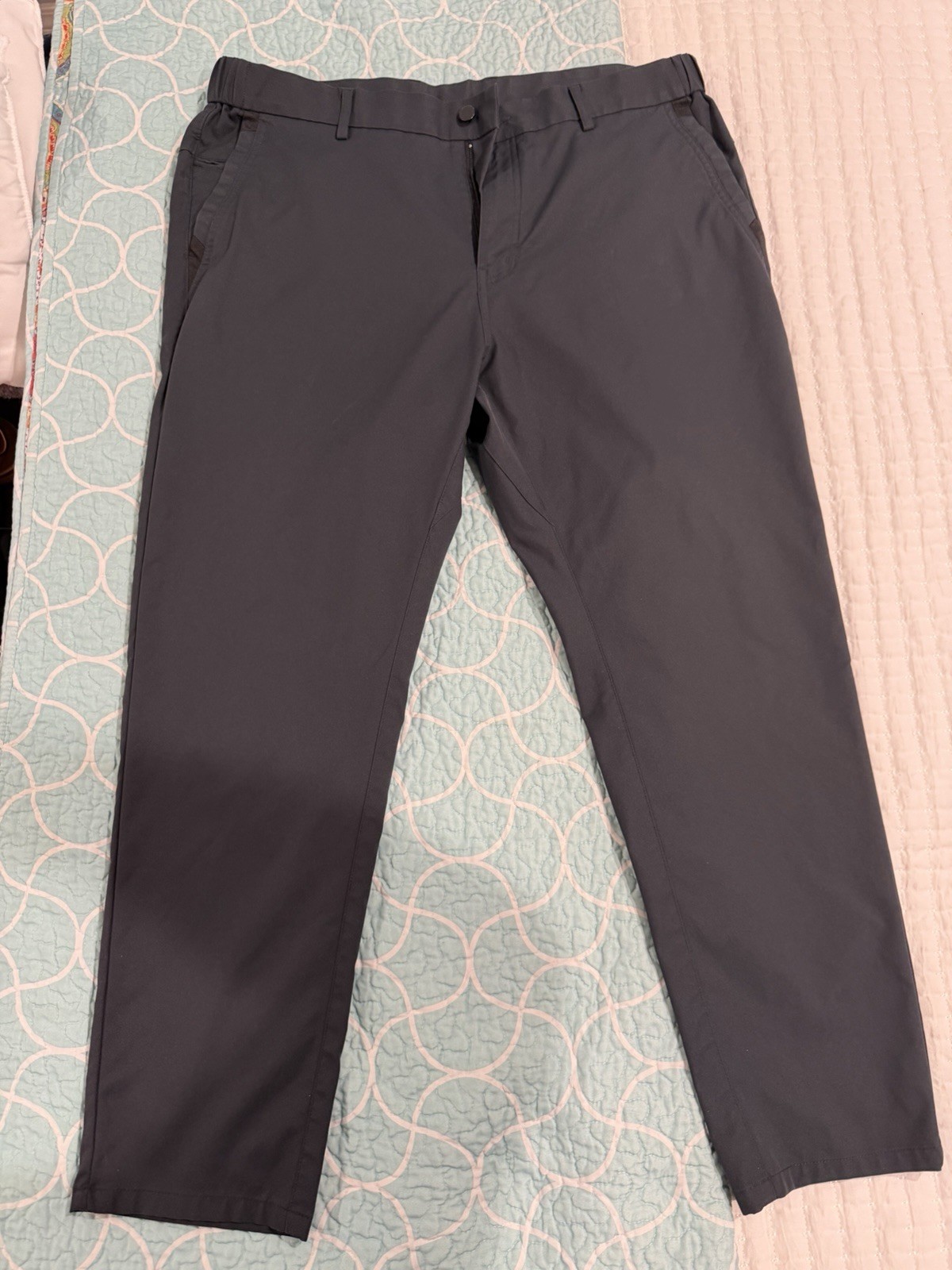 Jack Archer Jetsetter Pants Black Performance Stretch Chino Men’s 36×28