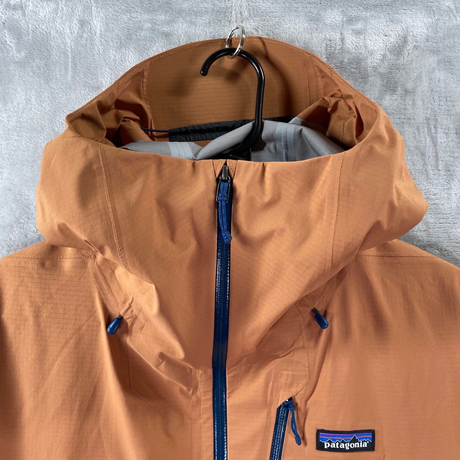 Patagonia Granite Crest Rain Jacket Mens Medium Full Zip Hooded Shell H2No 85415