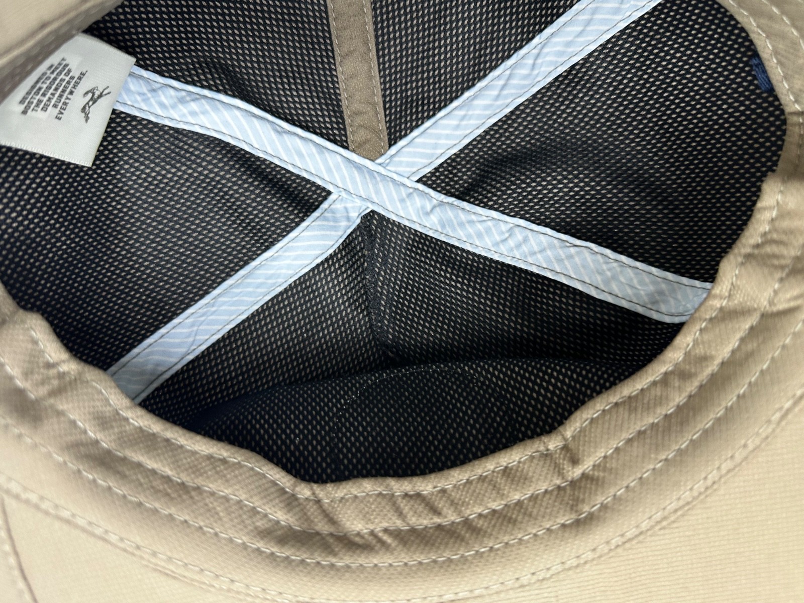Tracksmith Wottle Cord Hat Walnut Brown Amateur Athletics Patch Flat Brim Run