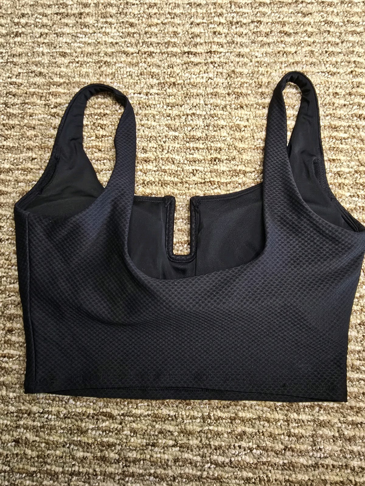 NWOT Calia By Carrie Underwood Black Bikini Top Sz Small