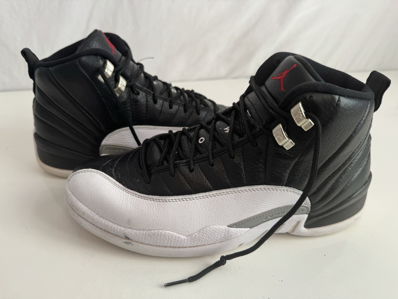 Jordan 12 Retro Mid Playoff Basketball Shoes Mens Size 11 CT8013-006 #23 Lace Up