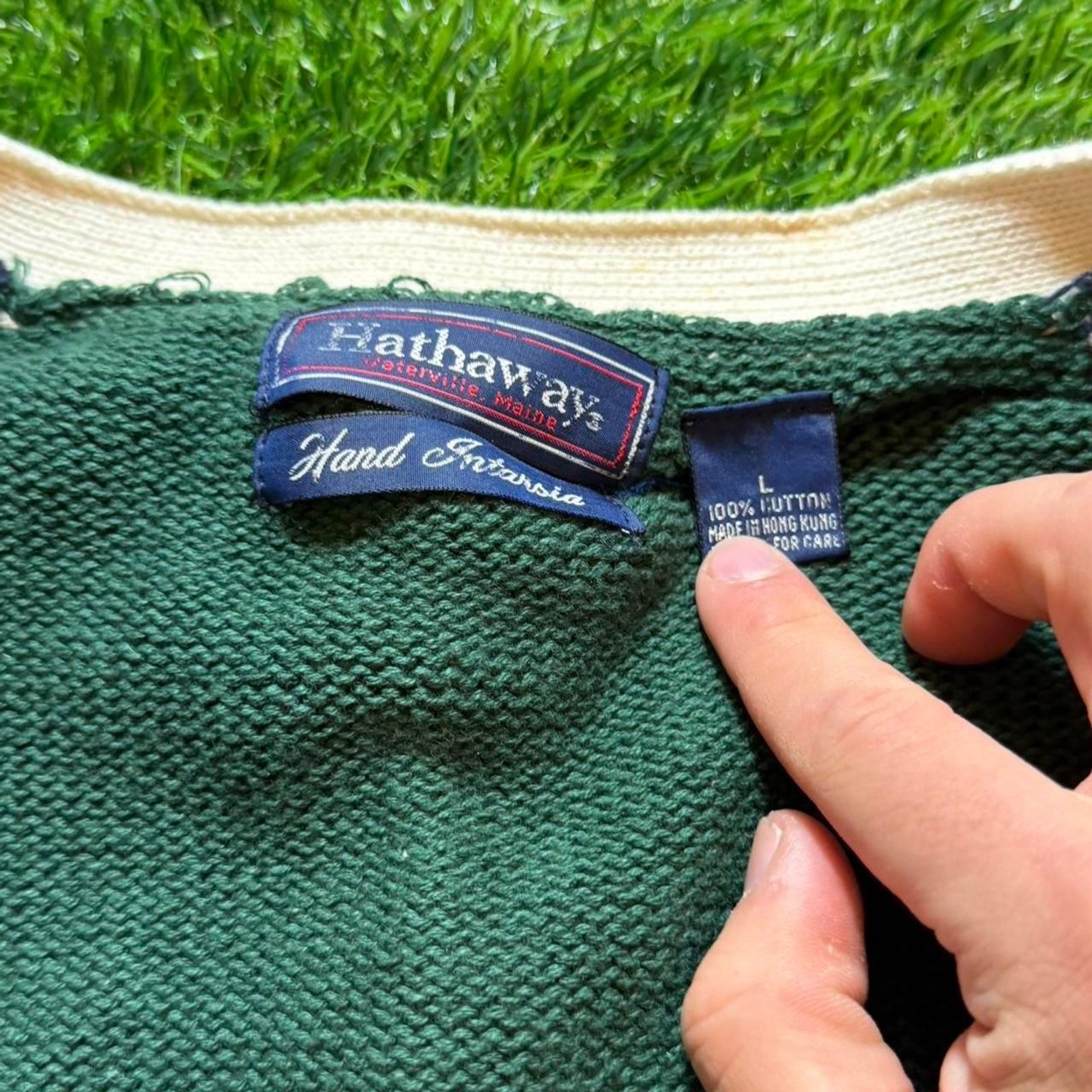 Hathaway Men’s multi Cardigan