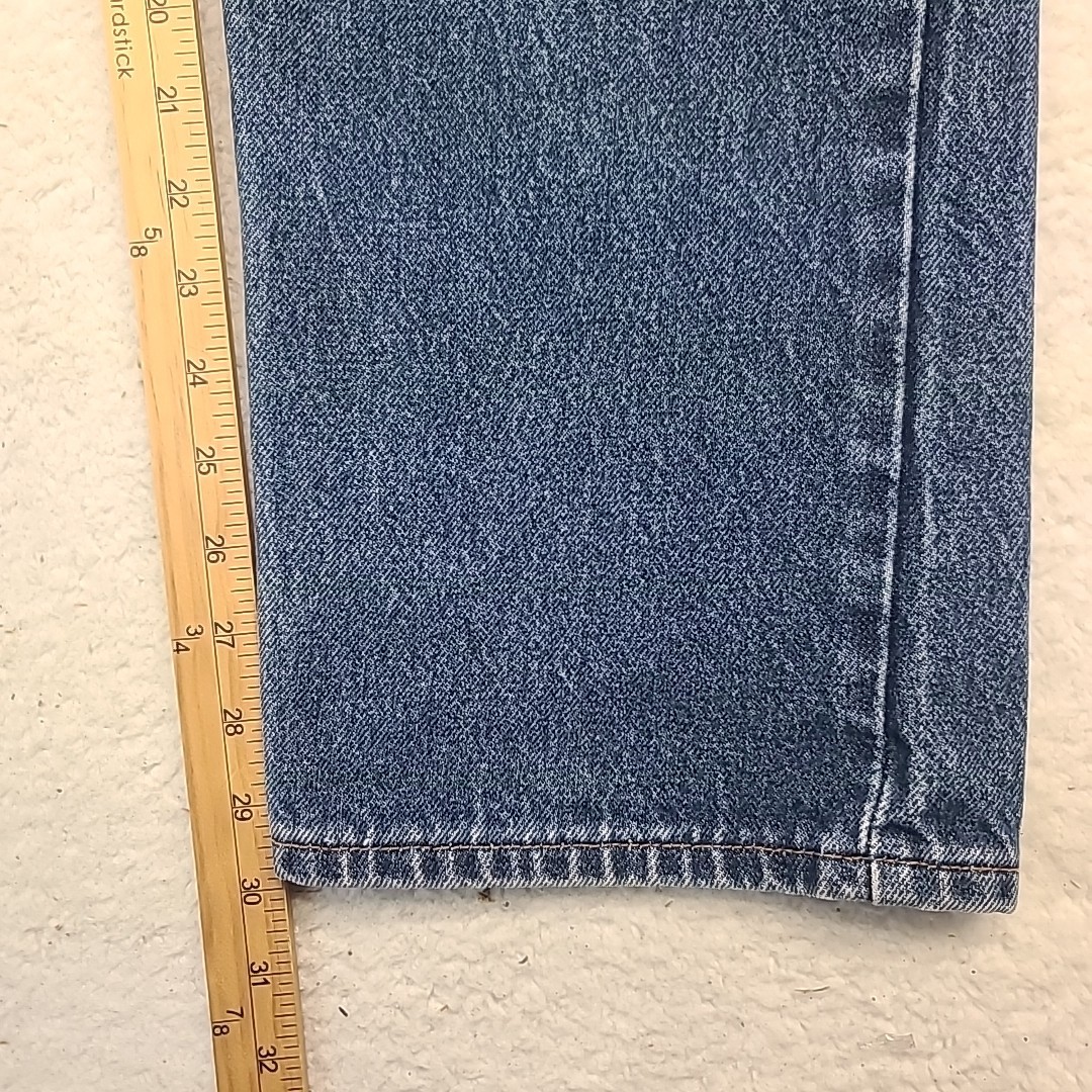 VTG Levi’s 505 Jeans Straight Blue Denim Mens 36×30 Faded Fits 34.5x 30 USA 90’s