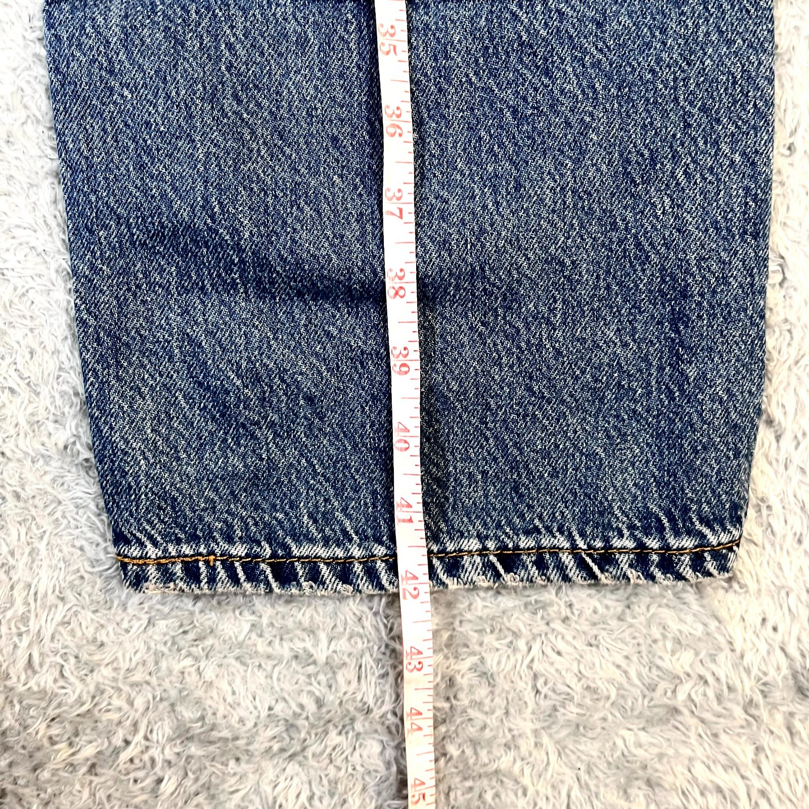 Levi’s 565 Men’s Blue Denim 5 Pockets Loose Straight Jeans Size 30×32