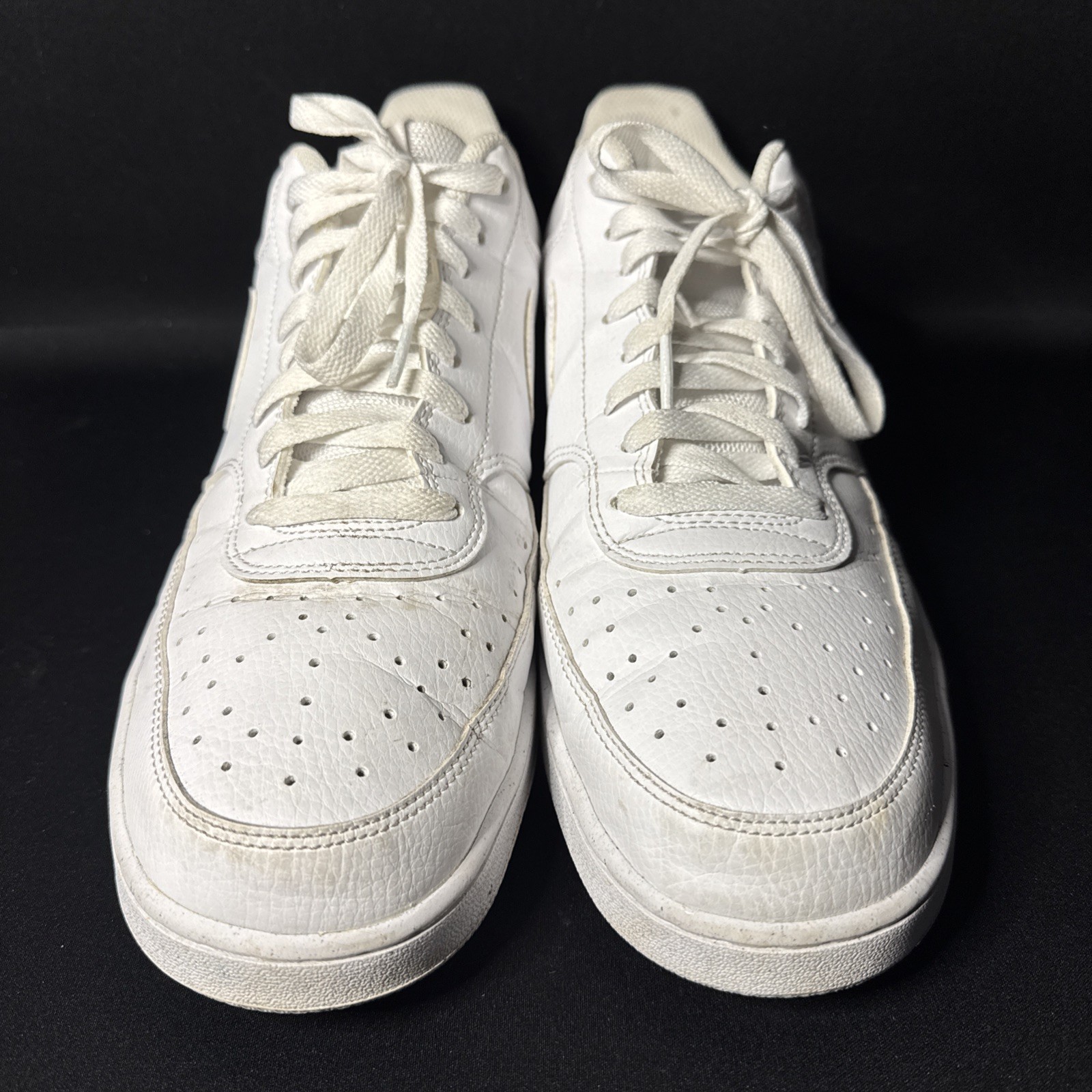 Nike Mens Court Vision DH2987-100 White Casual Shoes Sneakers Size 13