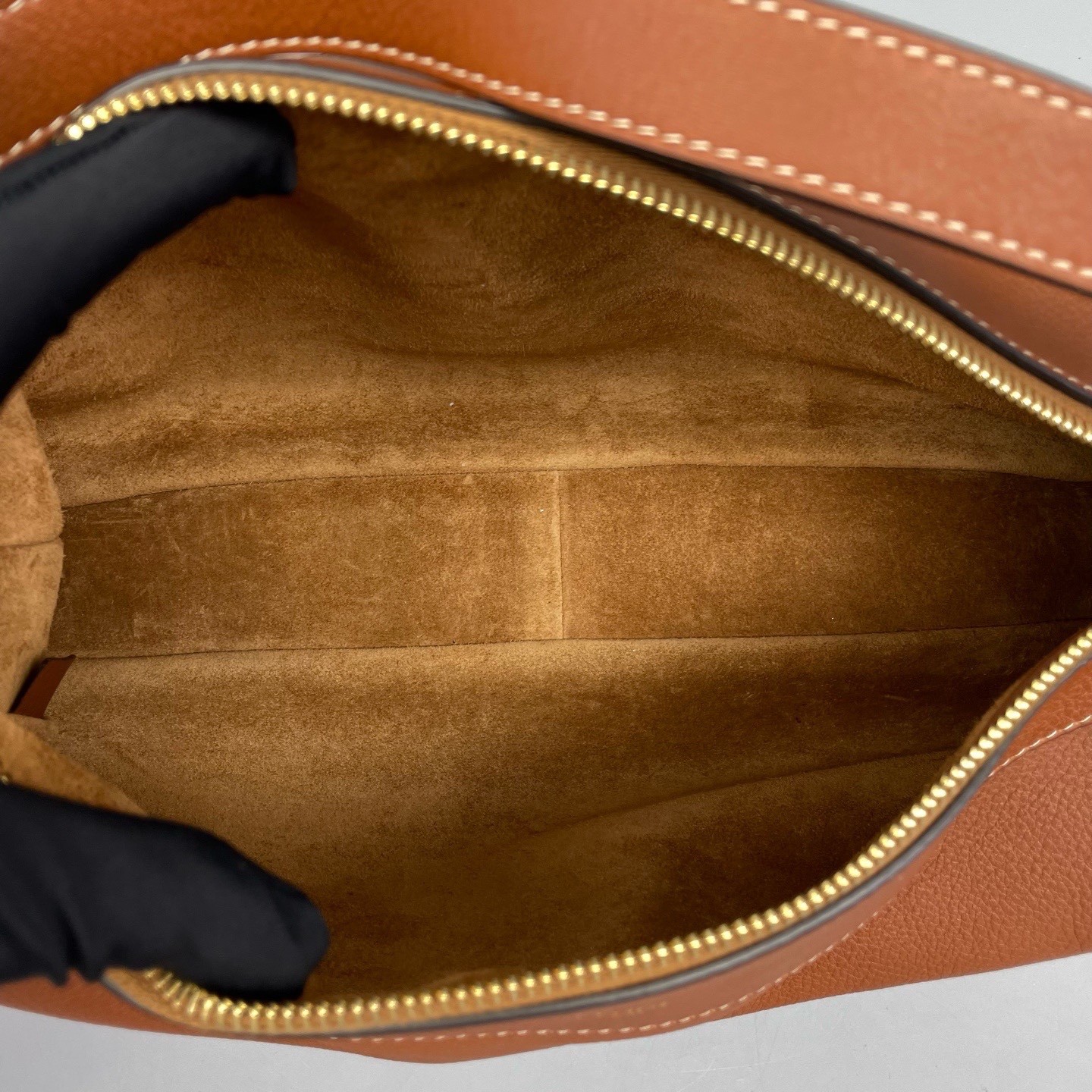 Celine Pre-Owned Authentic Underarm Bag Caramel 35*20*6cm