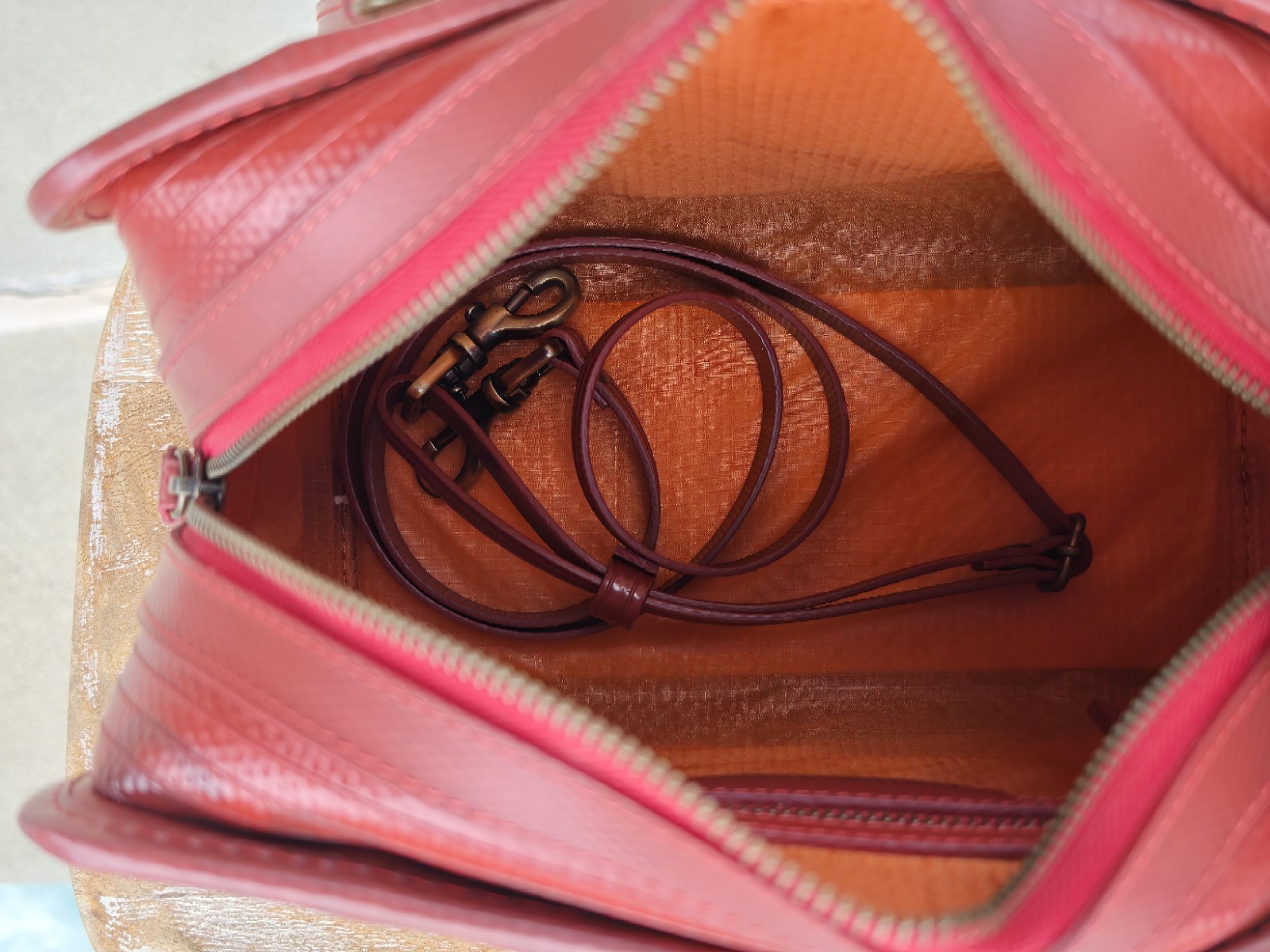 Small ELVIS & KRESSE Post bag/ Fire-hose