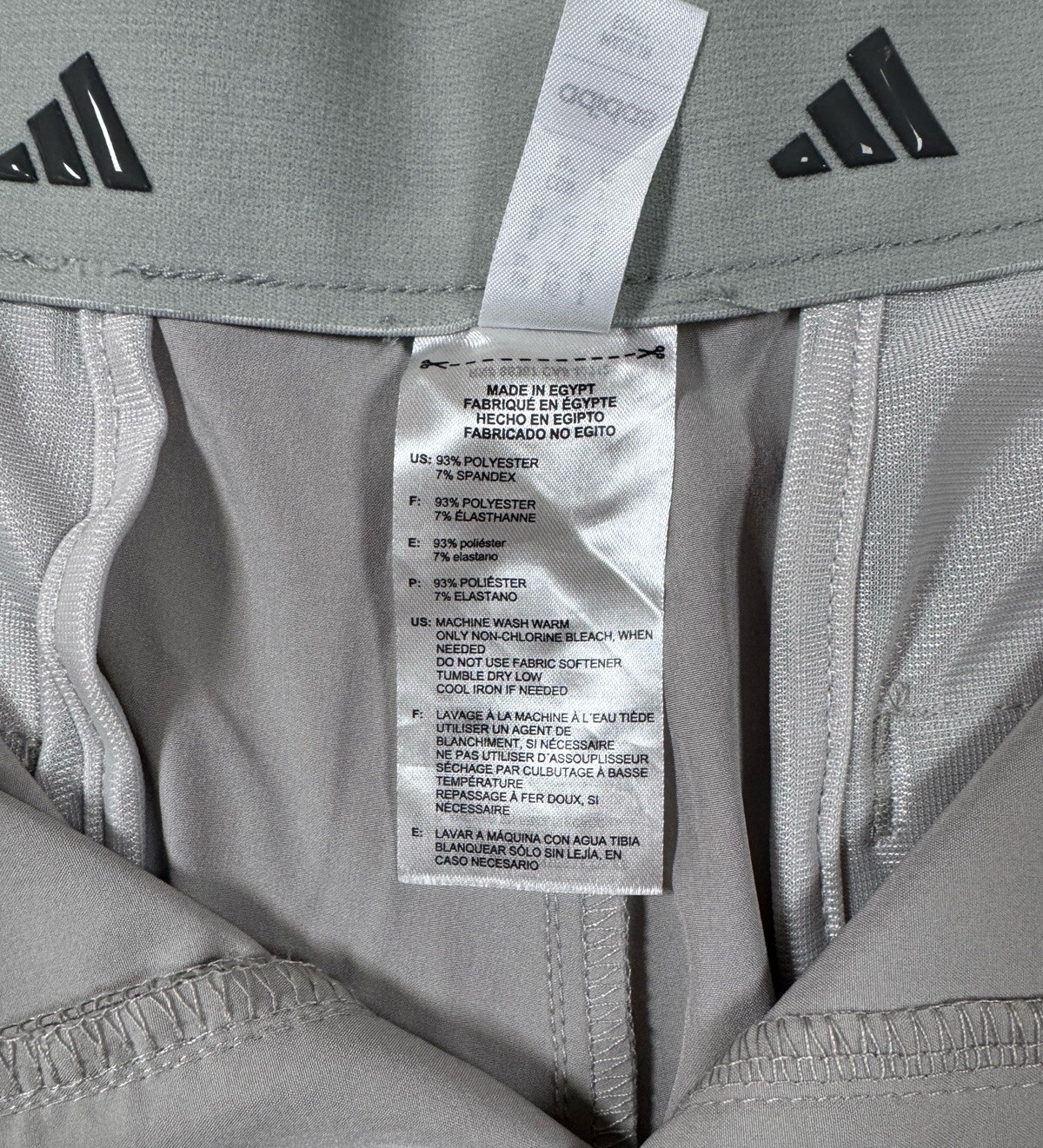 NWT Adidas Ultimate 365 Stretch Golf Short 32 34 36 Grey 2 Classic G7