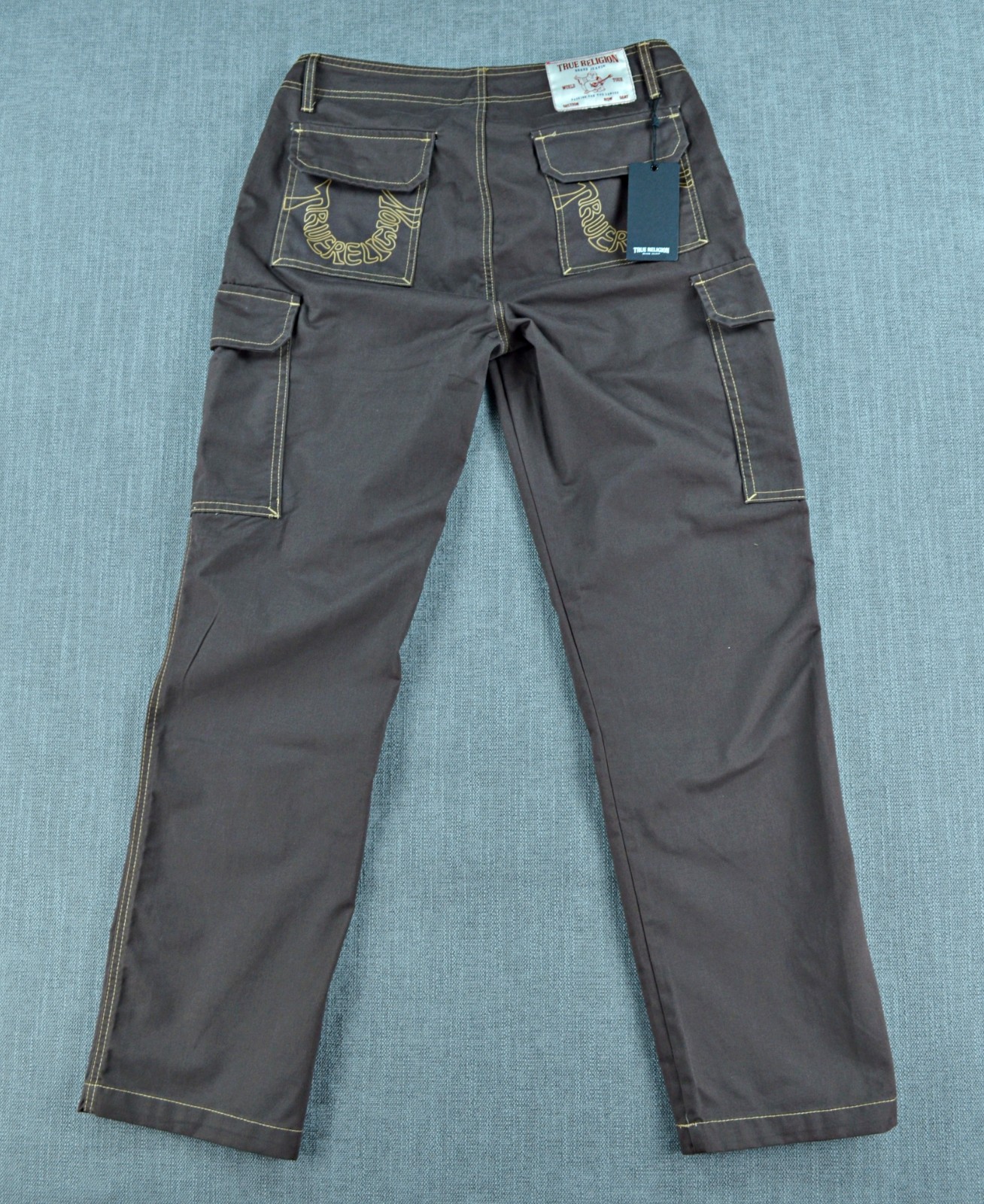 True Religion Pants Men’s 30×32 Bracken Casual Cargo Pocket Straight Leg NWT