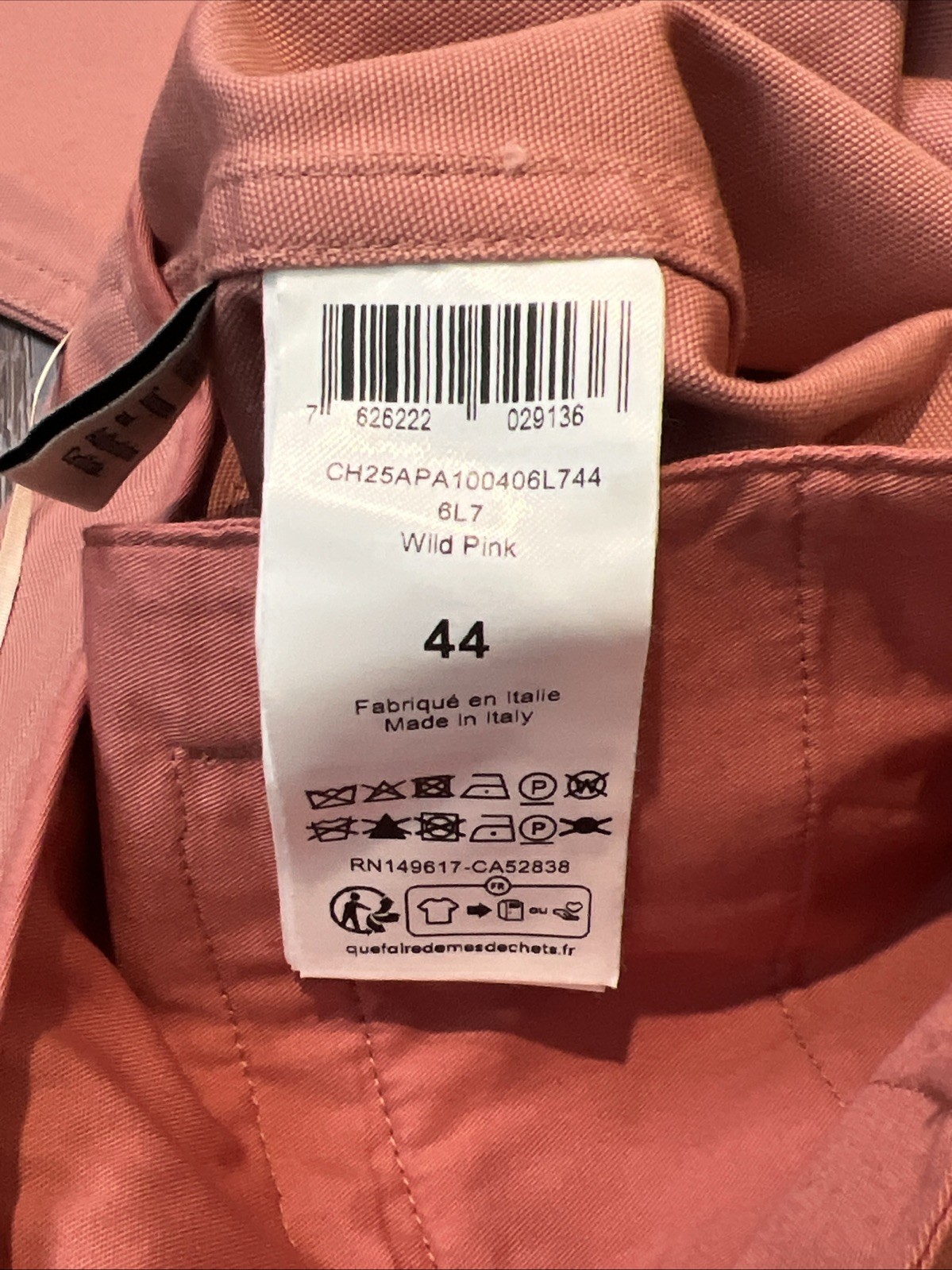 Chloé buttoned flared trousers Color Wild Pink Size 44 Retail $1,250 READ NOTES