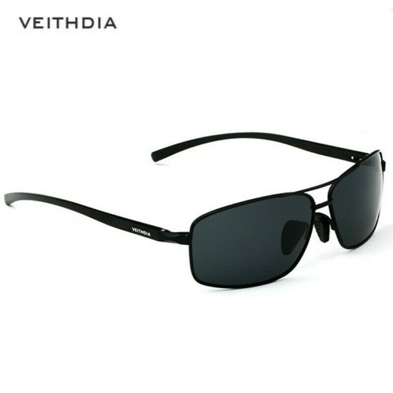 VEITHDIA Polarized Photochromic Pilot Sunglasses Men Aluminium Driving Eyewear