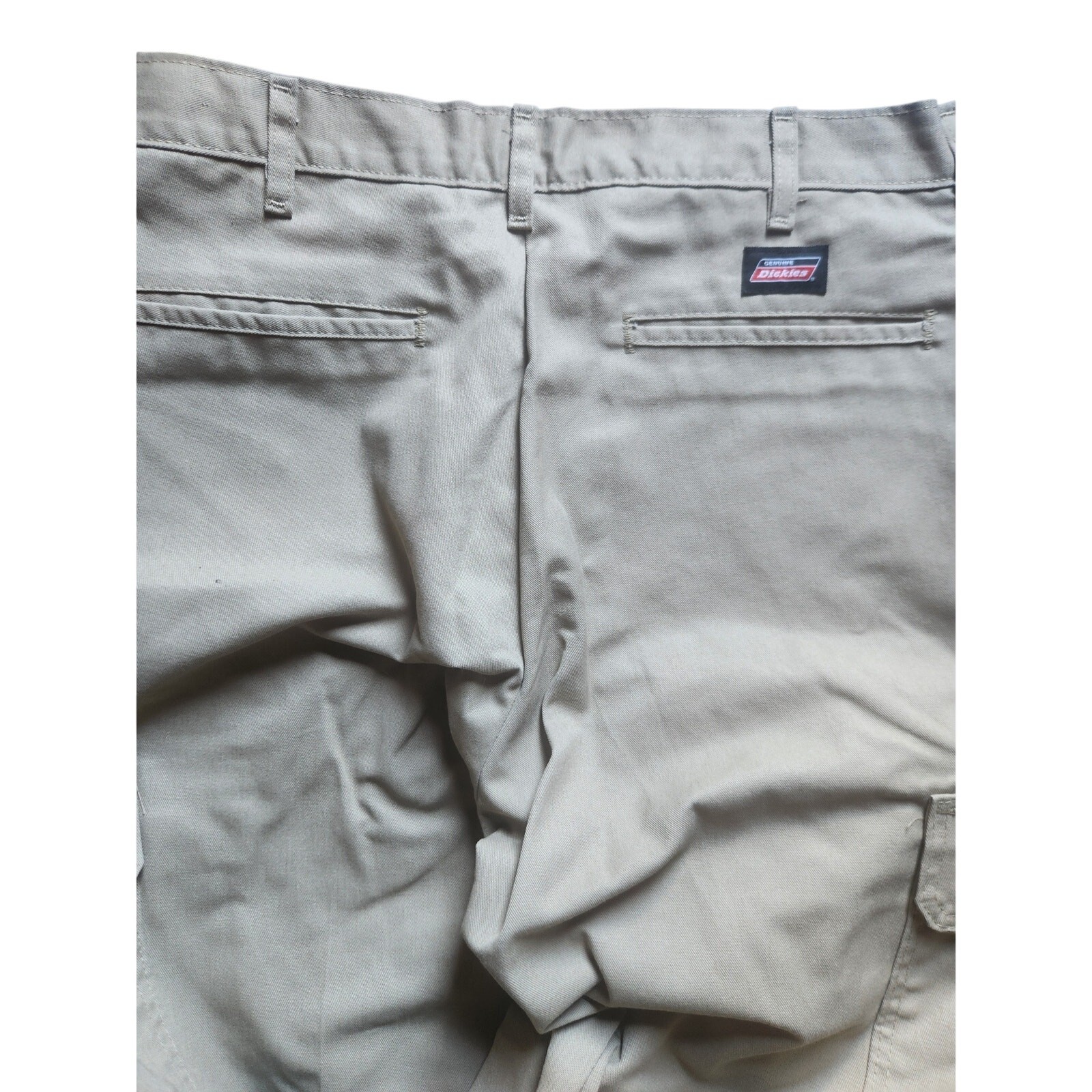 Dickies pants Carpenter Utility Workwear pants Tan size 34×32