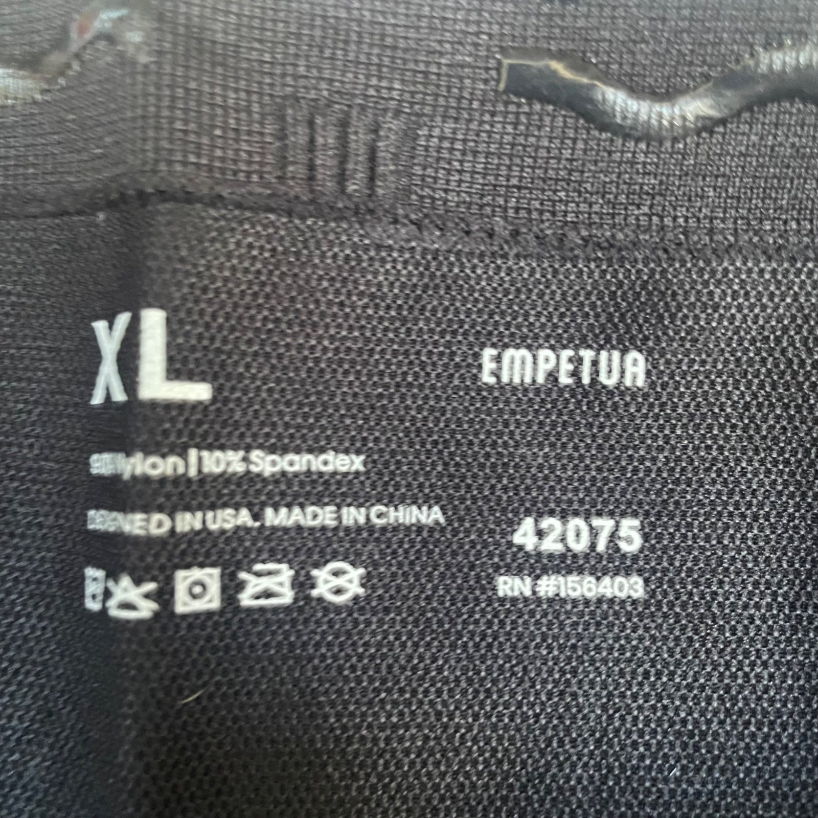 Shapermint Empetua High Waisted Shaping Leggings Shapewear Black Sz XL 42075