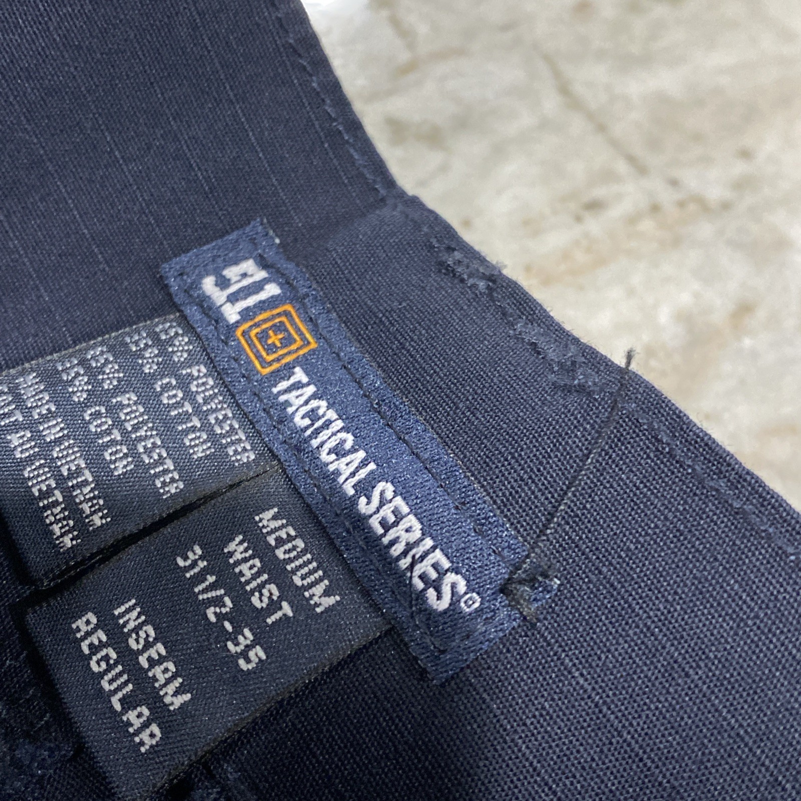 5.11 Tactical Men’s Taclite TDU Professional Work Pants Navy Blue Waist 31.5-35”