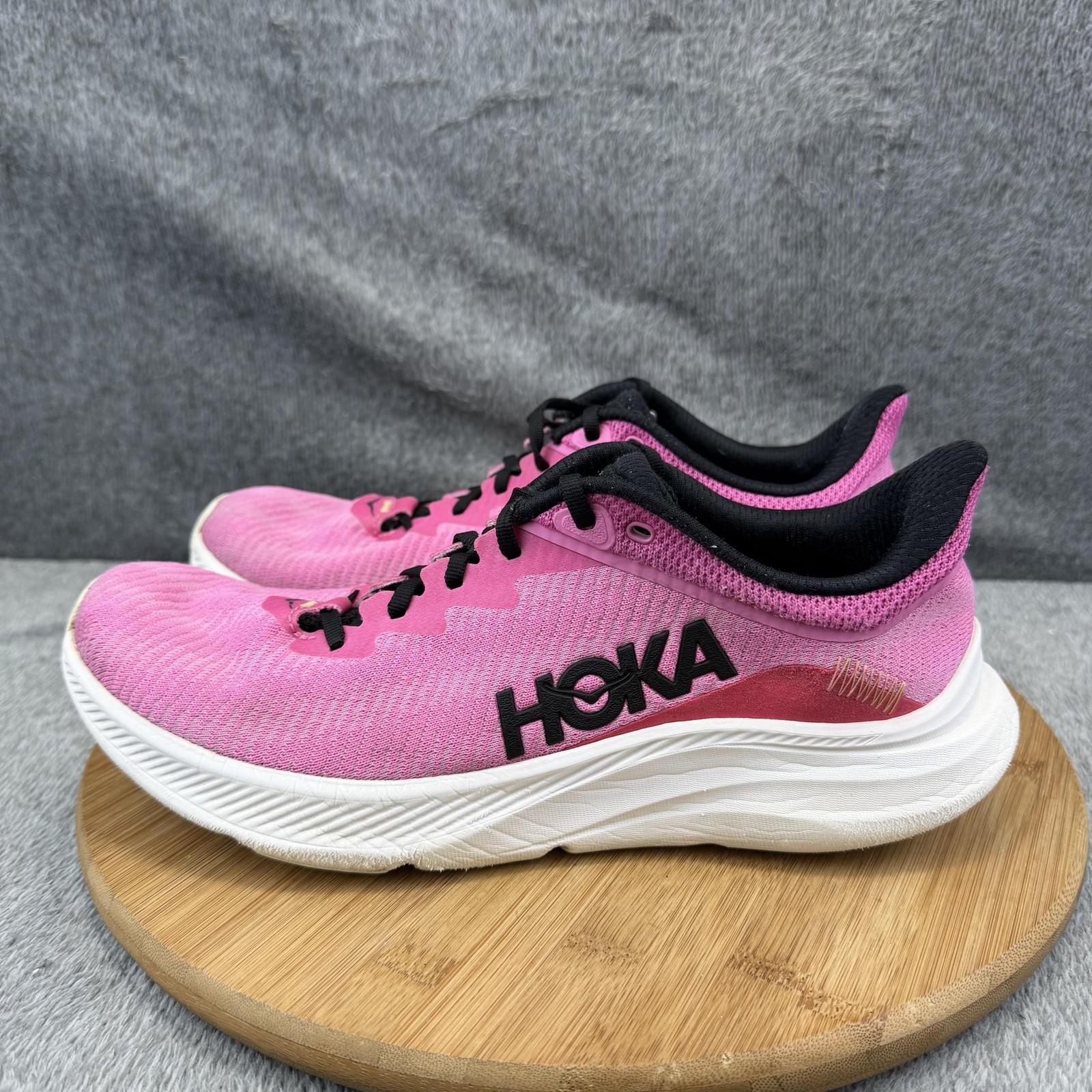 Hoka One One Solimar Shoes Womens Size 10.5 B Pink Running Sneakers 1123075 SRBR