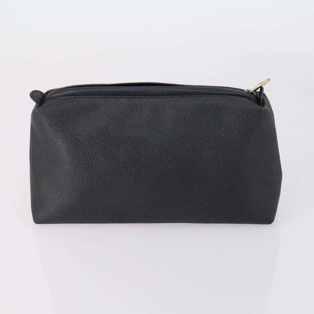 CELINE Fendi Gucci Cartier Macadam Canvas Pouch Leather 8 Set Blue Auth 148967