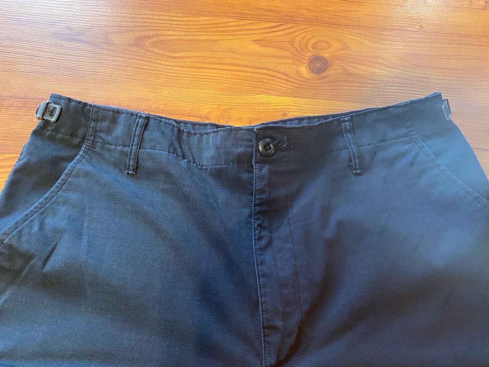 MENS PROPPER F5205 ZIP FLY POLY COTTON BATTLE RIP PANTS LAPD NAVY M/R 34×31