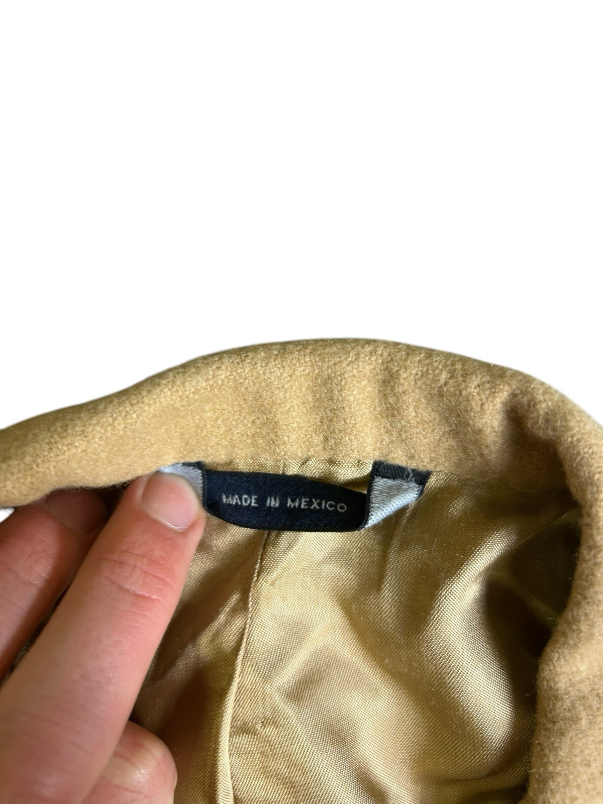 BROOKS Brothers 100% Camel Hair Jacket Blazer Sport Coat Beige 42R 42