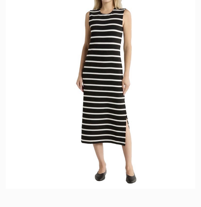 (New with Tag) Rag & Bone Colette Striped Maxi Dress, Size XXS
