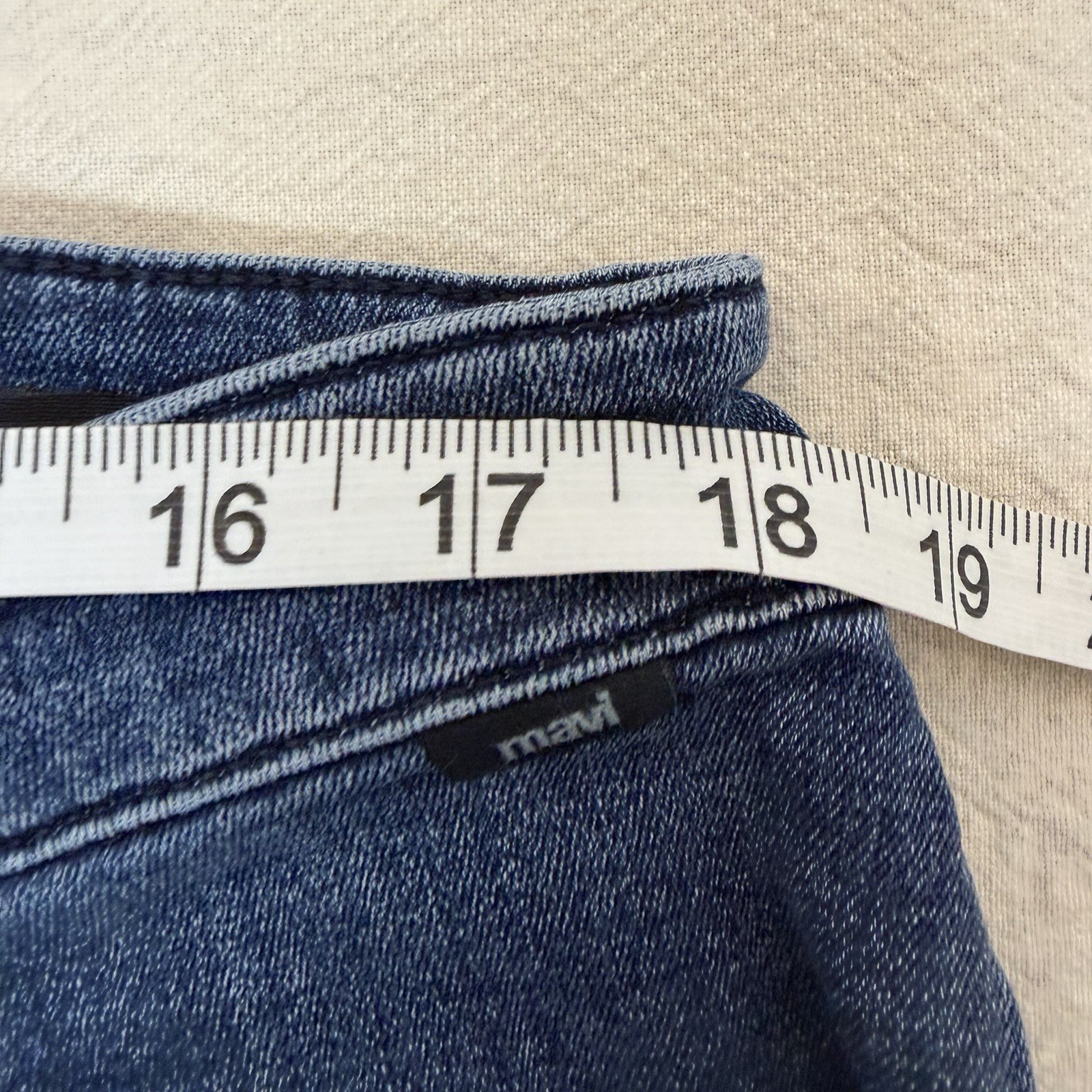 Mavi Zach Jeans Mens 36×30 Blue Straight Leg Stretch Denim Mid Rise Athletic