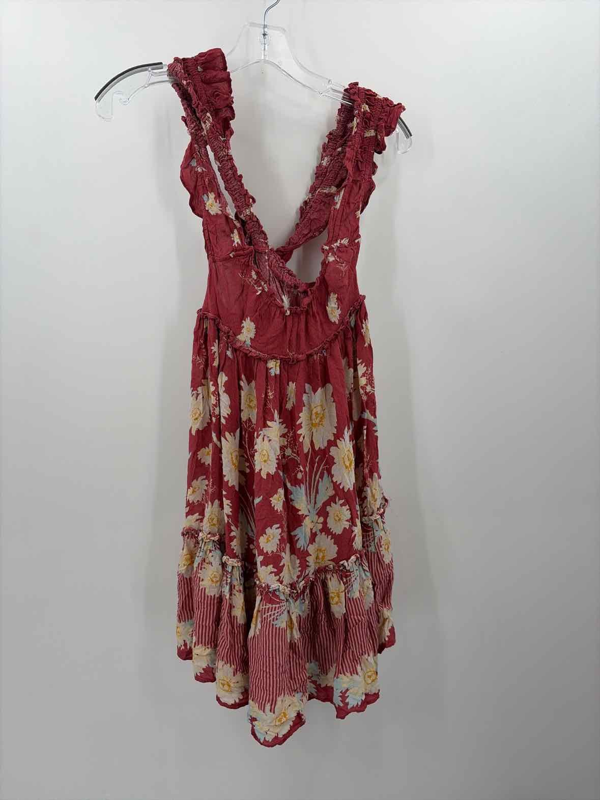 Pre-Owned Intimately Free People Red Size XS Short Sleeveless Dress