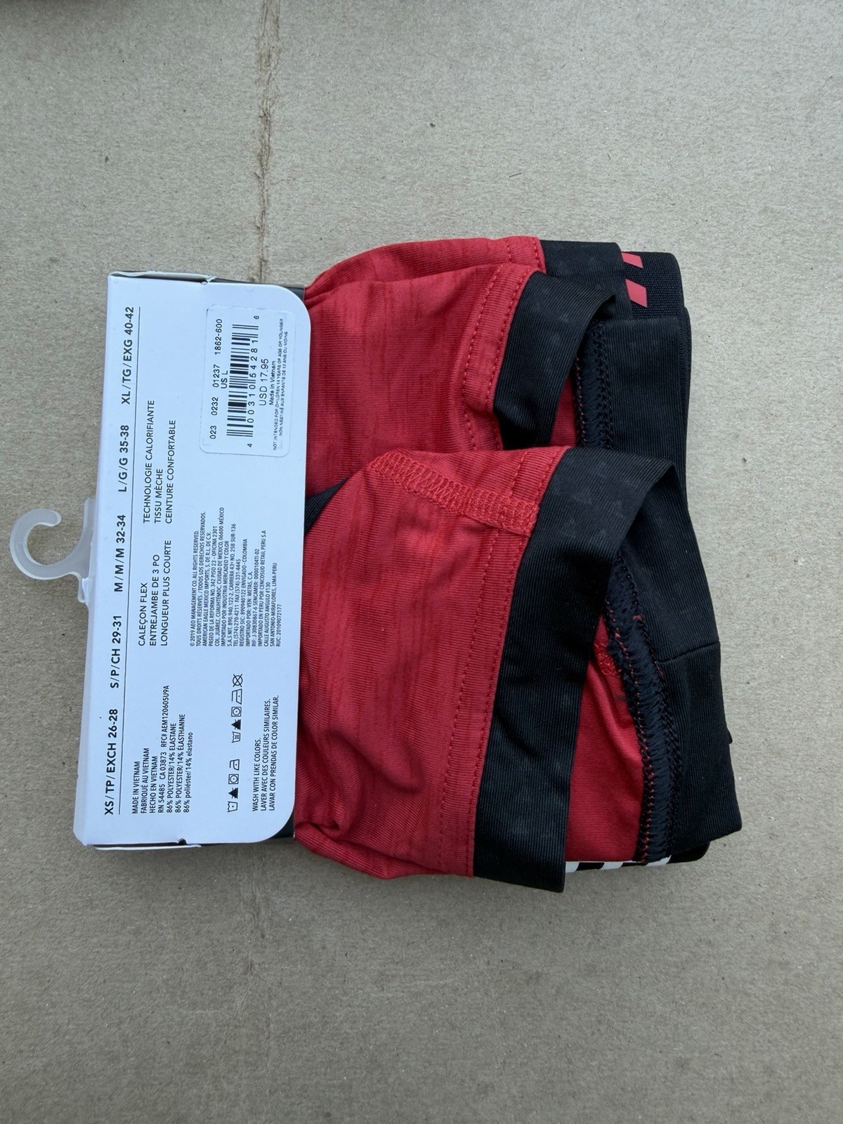 MENS AMERICAN EAGLE FLEX TRUNK SHORTER LENGTH 3” INSEAM SIZE CHOOSE