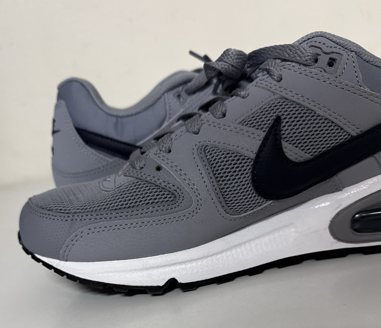 Nike Air Max Command Stealth Grey Black White Mens Sz 9.5 Sneakers 629993-040