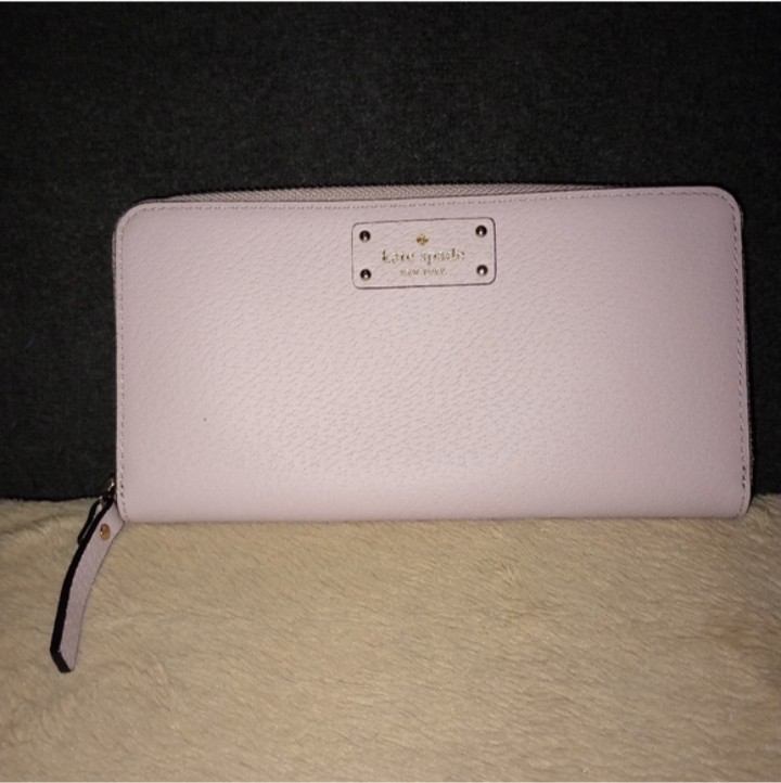 NWT Kate Spade Neda Grove Street Wallet Pink Bonnet
