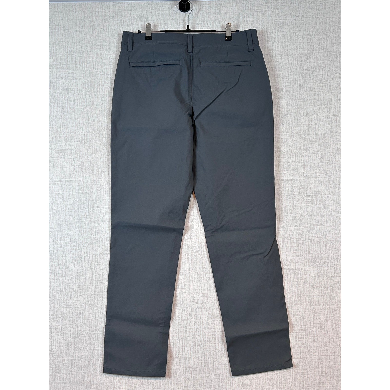 NWT Weatherproof Vintage Mens Tech Pant Gray Straight Fit Water Resistant 30×30