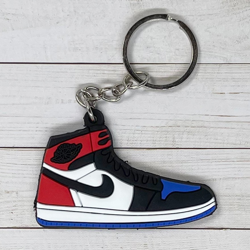 **YOU CHOOSE** Air Jordan 1 Mini Sneaker 2D Rubber 2″ Keychain MORE COLORS NEW!