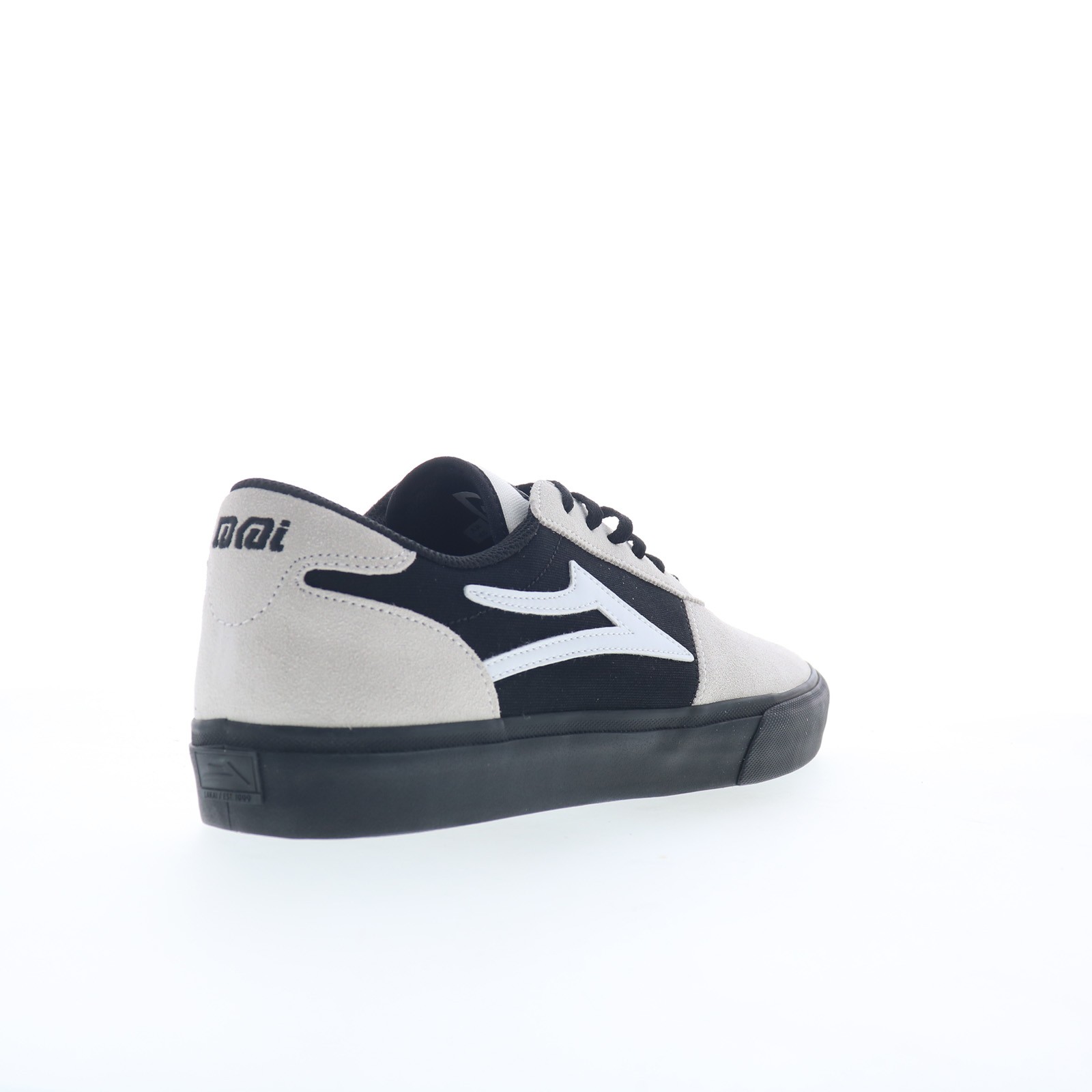 Lakai Manchester Mens White Suede Lace Up Skate Inspired Sneakers Shoes