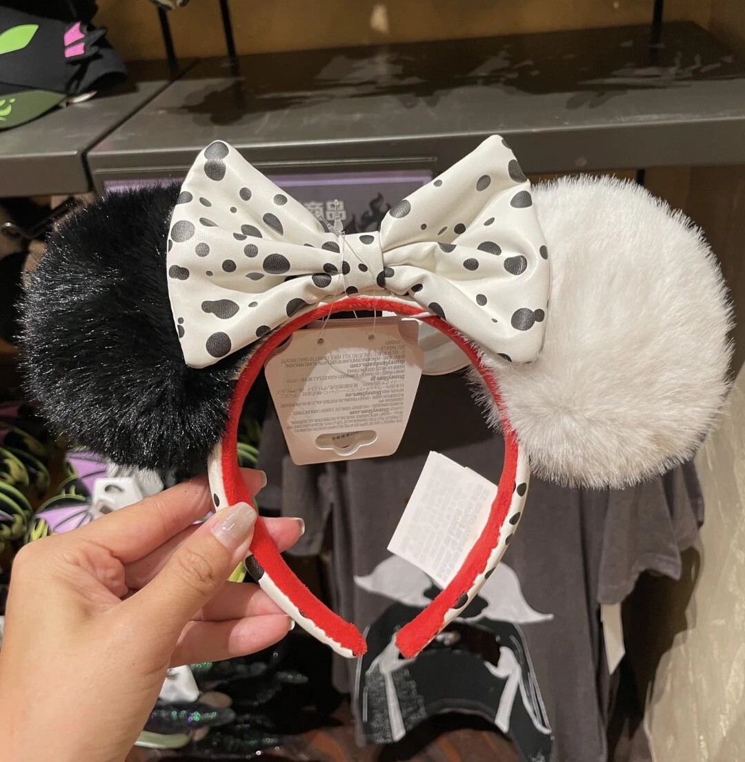 Disney Parks Loungefly Mickey Mouse Cinderella Ears Sequins Headband Disneyland