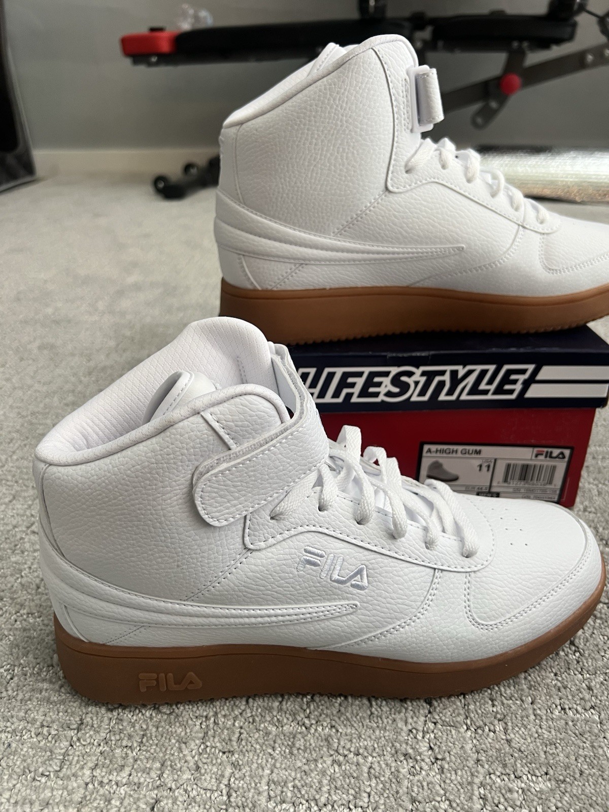Fila A-High Gum Men’s High-Top Sneakers – New in Box Men’s 11