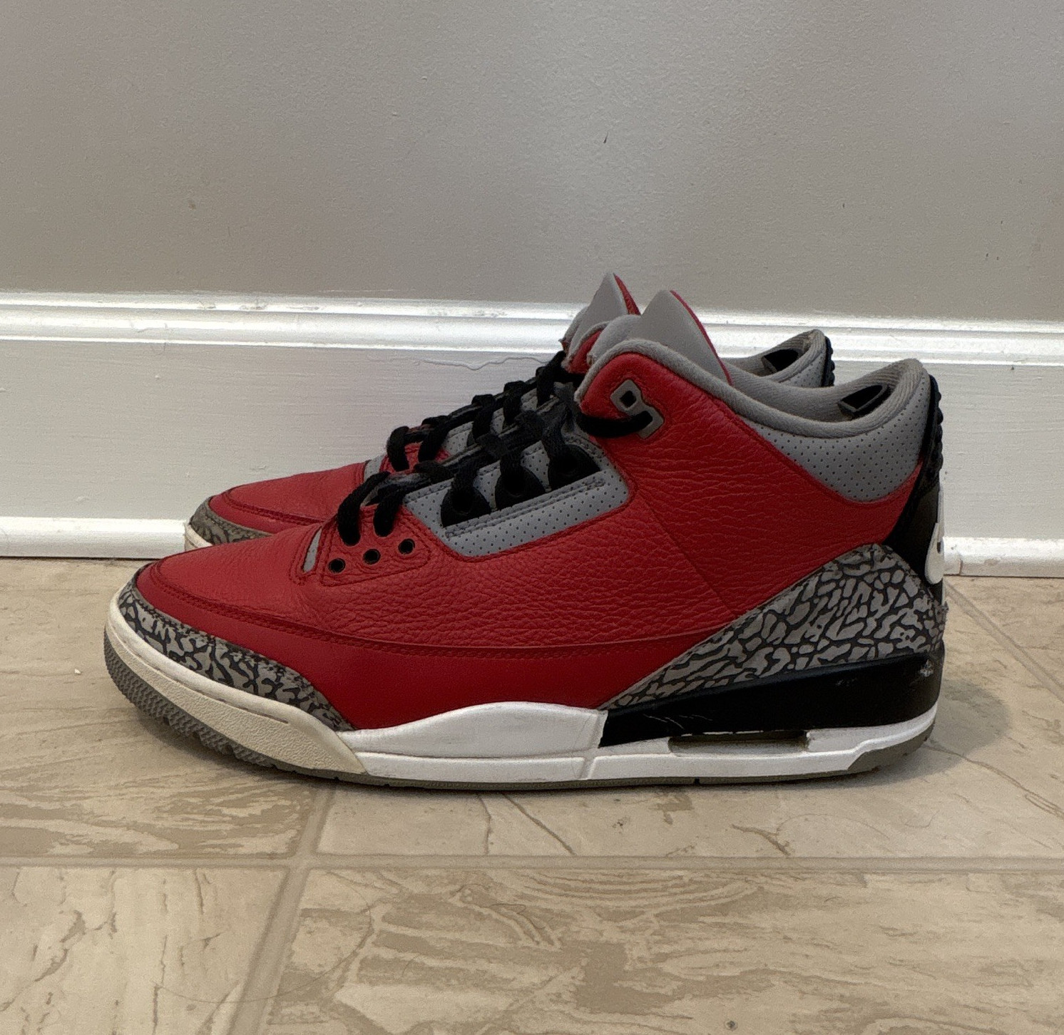 Nike Air Jordan 3 Men’s ‘Unite’ PROJECT RESTORATION left size 13 / right size 12
