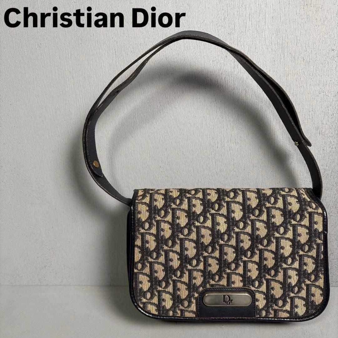 Christian Dior Bag handbag semi shoulder bag trotter