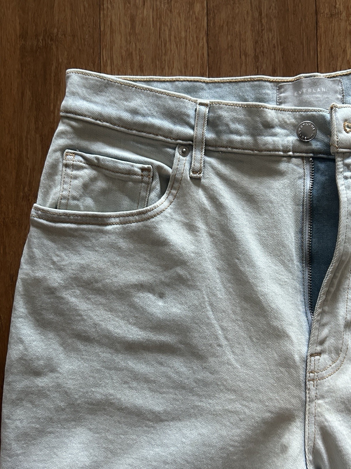 Everlane Women’s Light Blue High Rise Cropped Jeans 31