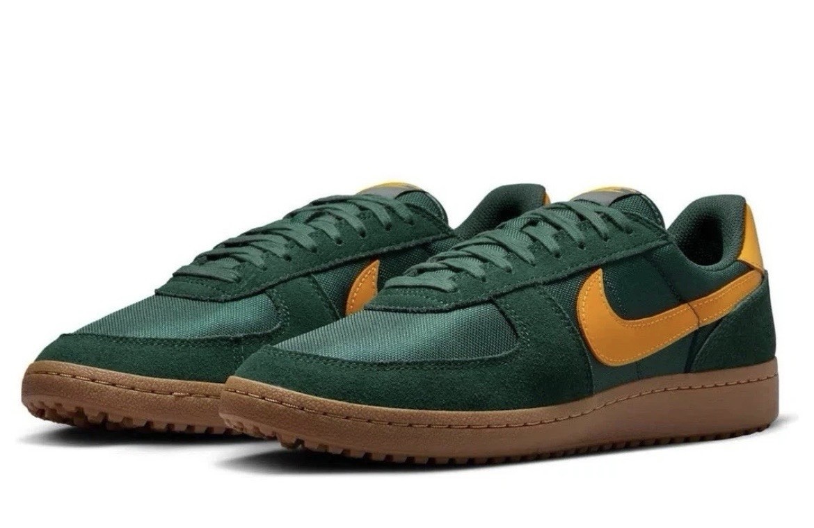 Nike Men’s Field General Pro Green/ Gum Medium Brown Pro Gold HF3165-300 Shoes