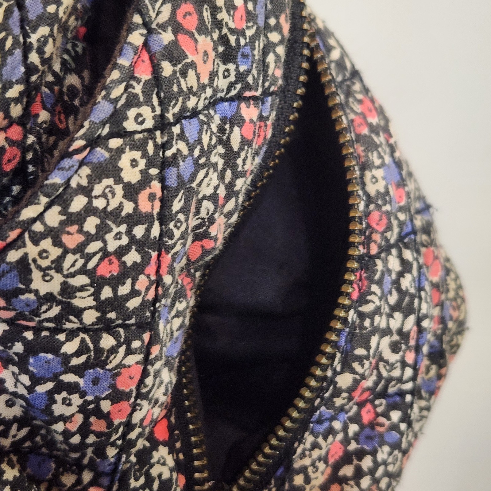 Cottagecore American Eagle Quilted Floral Boho Shoulder Bag Purse Crossbody