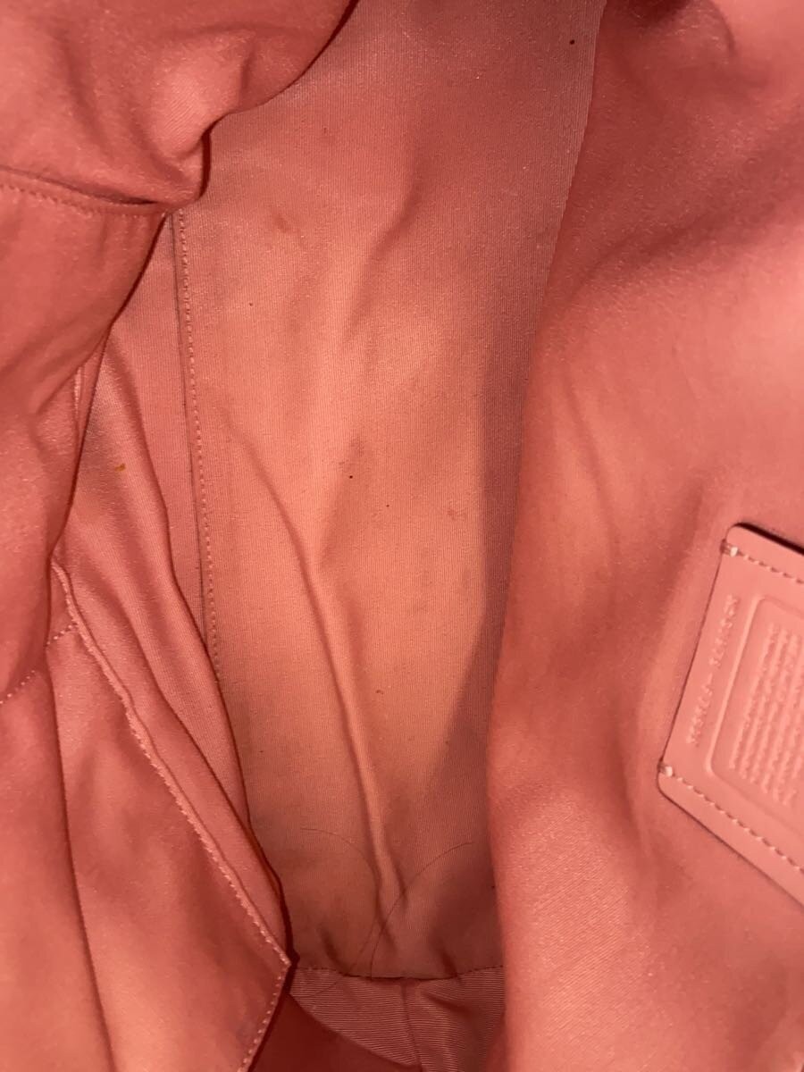 COACH Leather Tote Bag, Pink, F79608