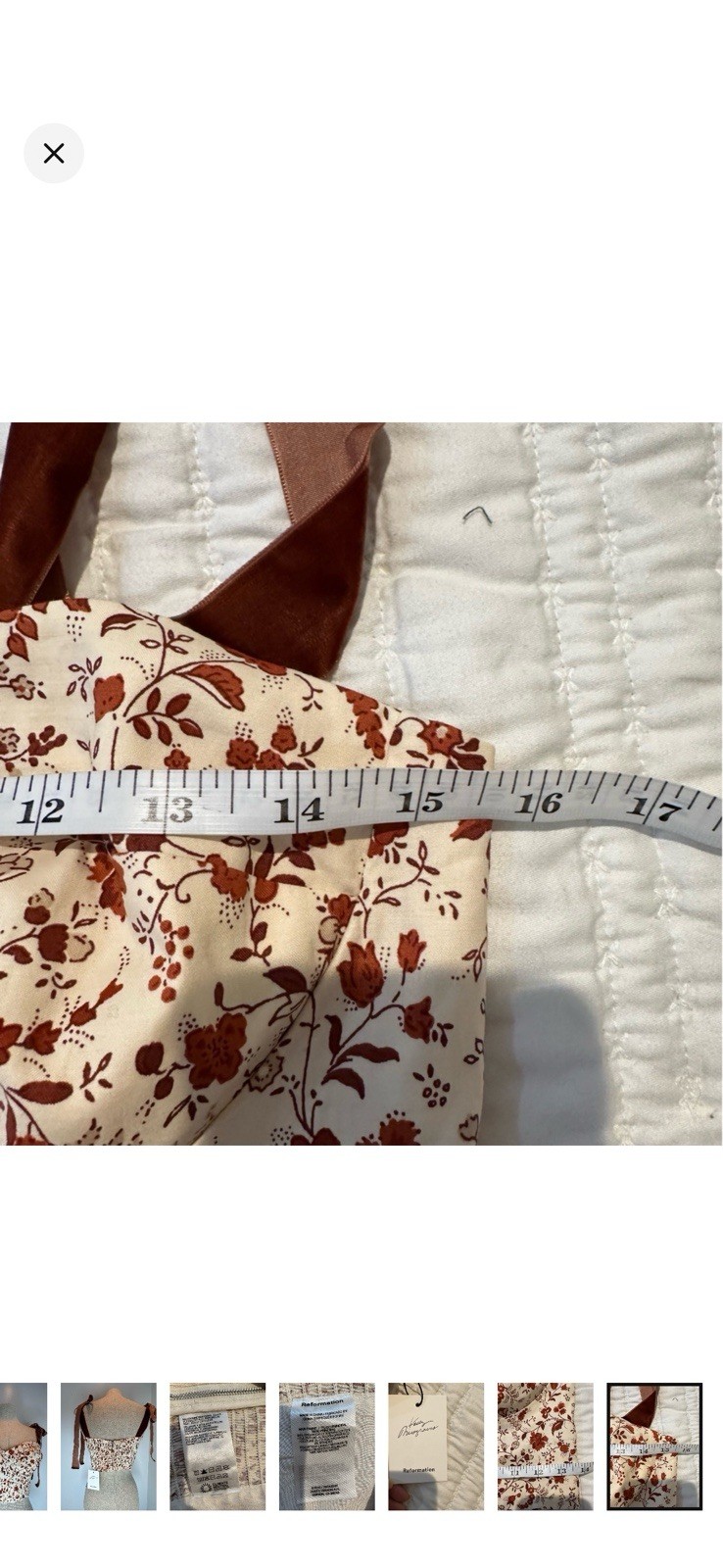 Reformation X Kacey Musgraves Magnolia Top
