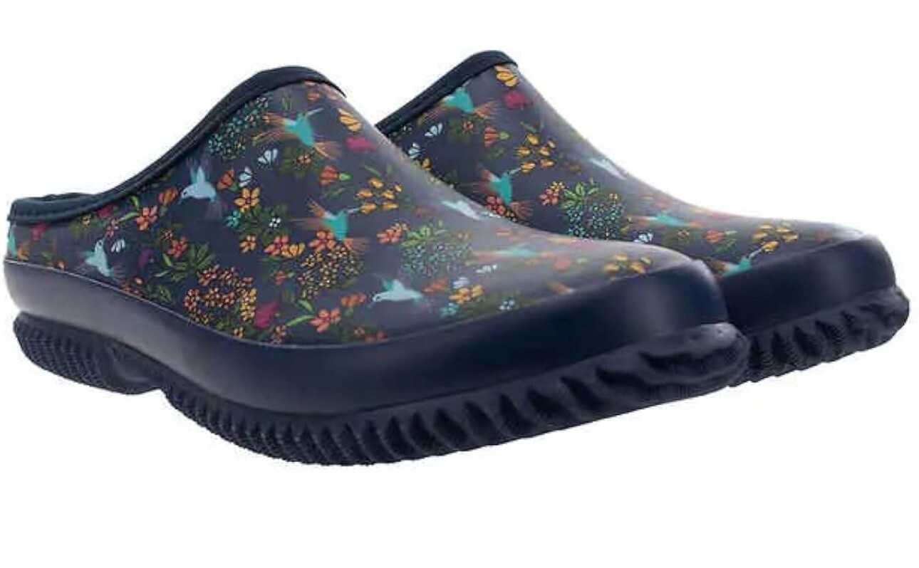 Western Chief Ladies Garden Clog, waterproof, Size 10 Removable Insole, New
