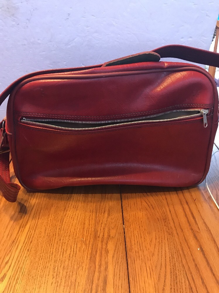 Old-fashioned briefcase & luggage bag Super Cool Red Ships N 24h