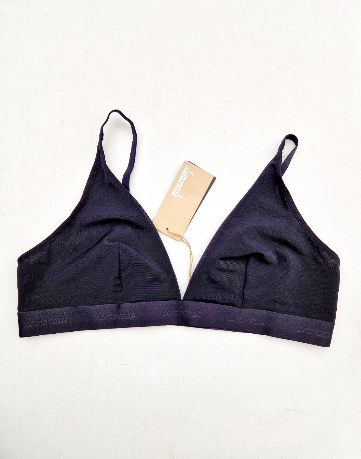 Lemonade Dolls So Soft Mesh Bralette Bra Ultimate Comfort Bra Black Size 40 A-D