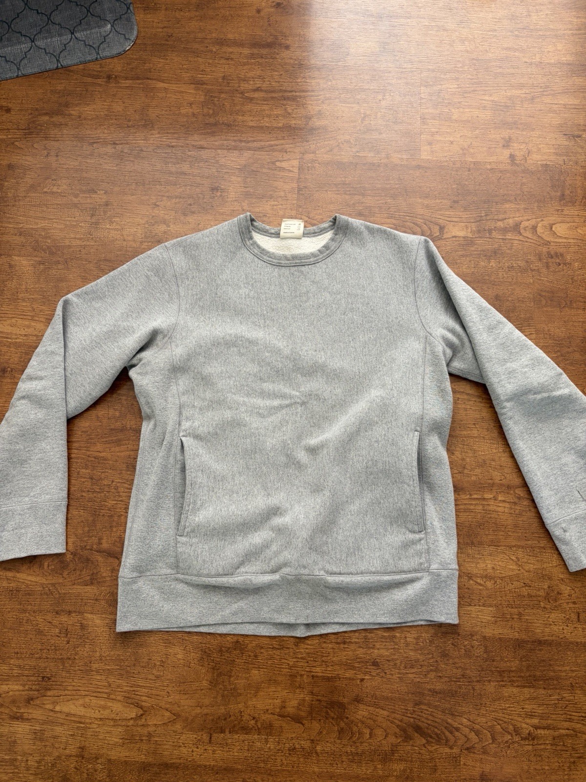 3sixteen Heavyweight Sweatshirt Men’s Large Gray