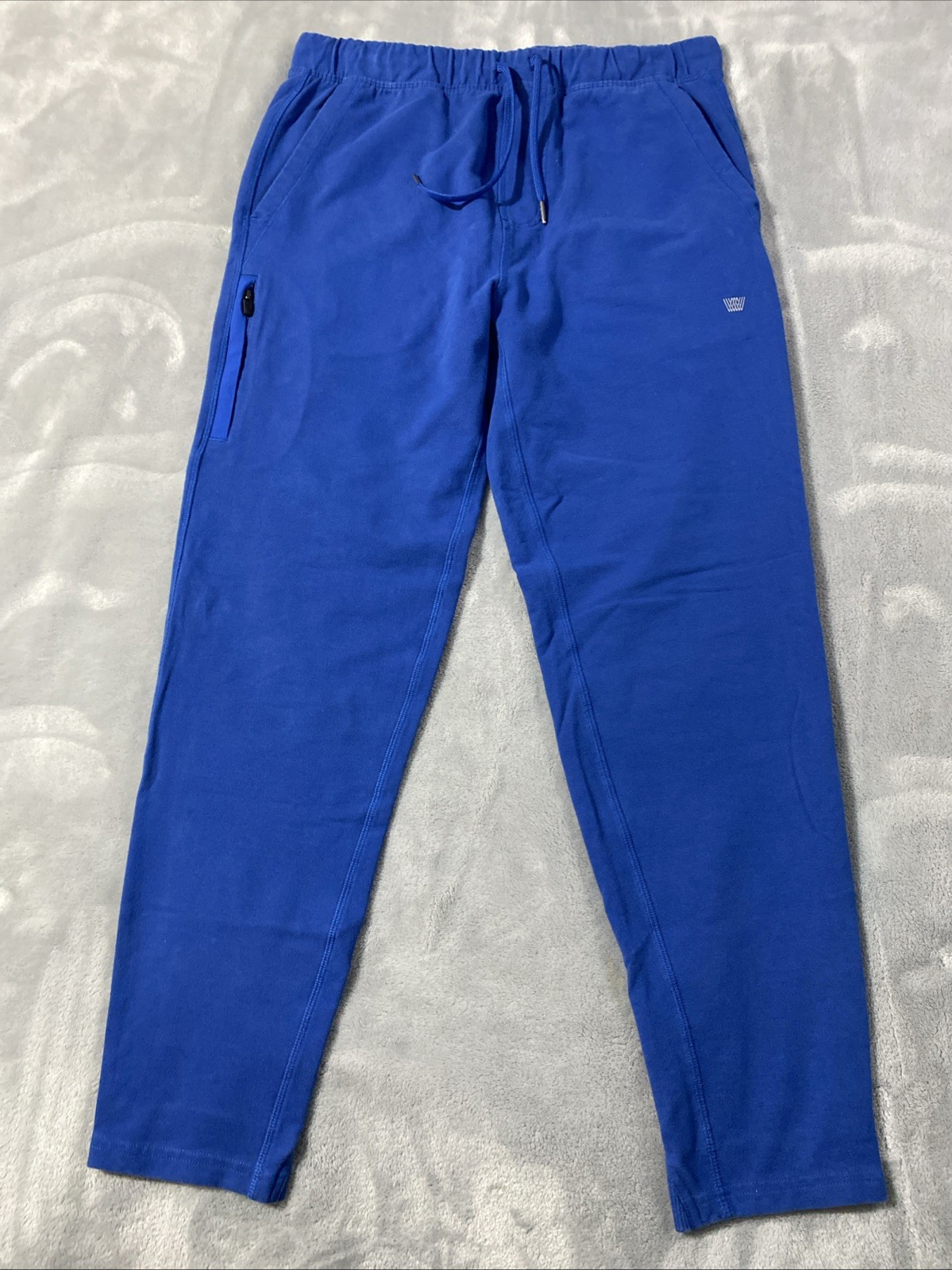 Mack Weldon For Daily Wear Jogger Sweatpants Blue Mens Medium Stretch Pants